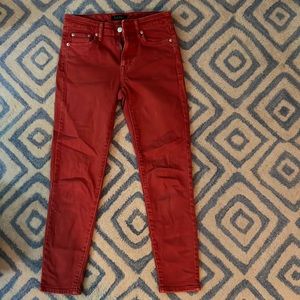 Red Ralph Lauren Skinny Jeans